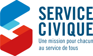 Logo_Service_civique.svg logo : Le service civique, une mission pour chacun au service de tous