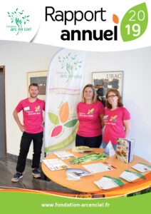 Rapport Annuel_2019_FondationArc-en-Ciel_couvWeb Couverture du rapport annuel 2019
