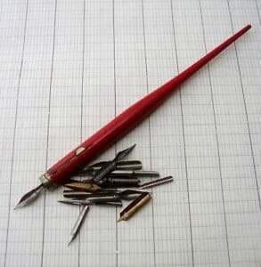 porte plumes Porte-plume